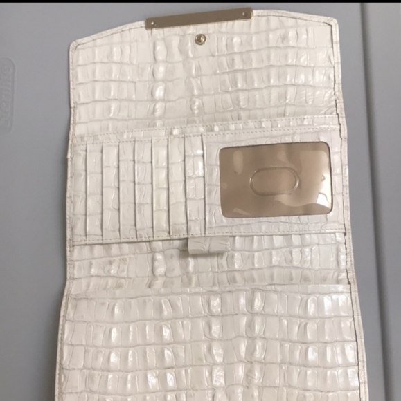 Brahmin Elisa La Scala Macaroon Tri Textured. HTF 3 piece set - Picture 9 of 16